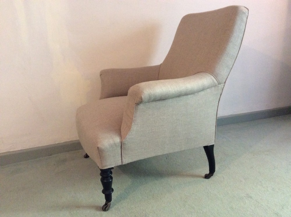 A French upholstered armchair View V