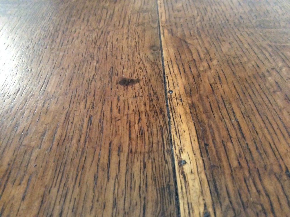A 19thC French farmhouse dining table 2m long View VIII