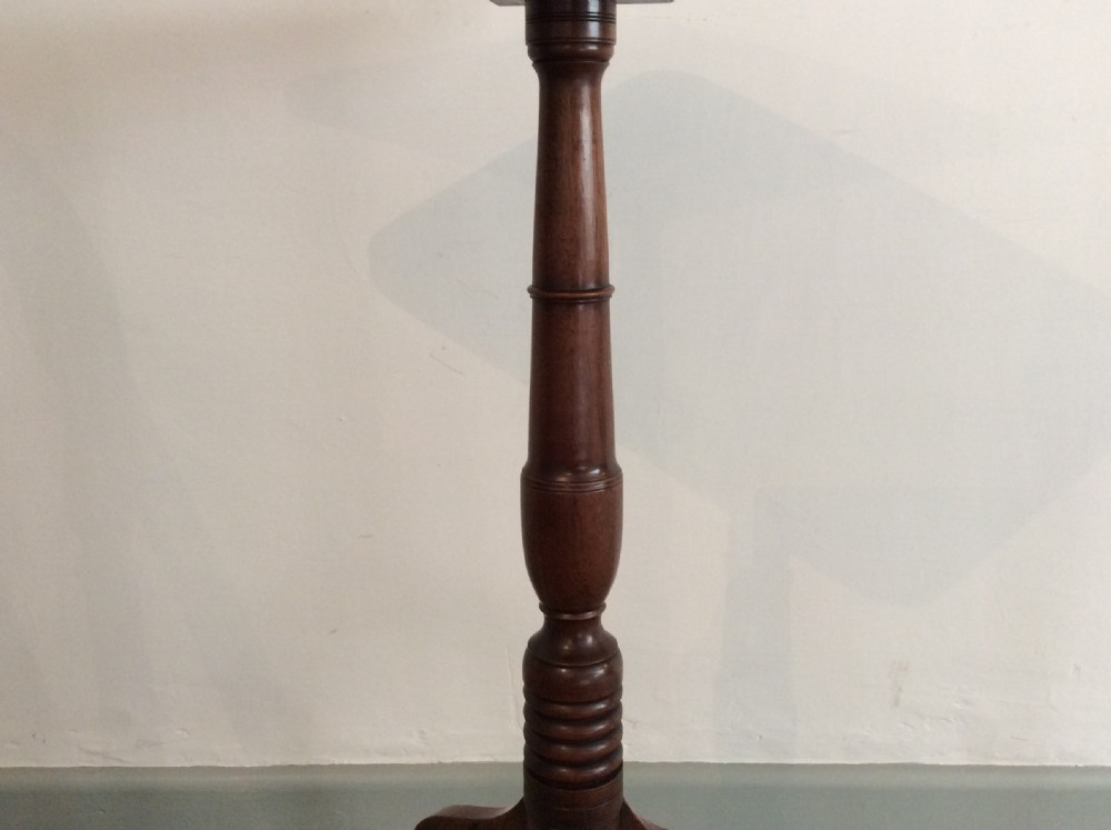 A late Georgian tilt top tripod wine table View VII