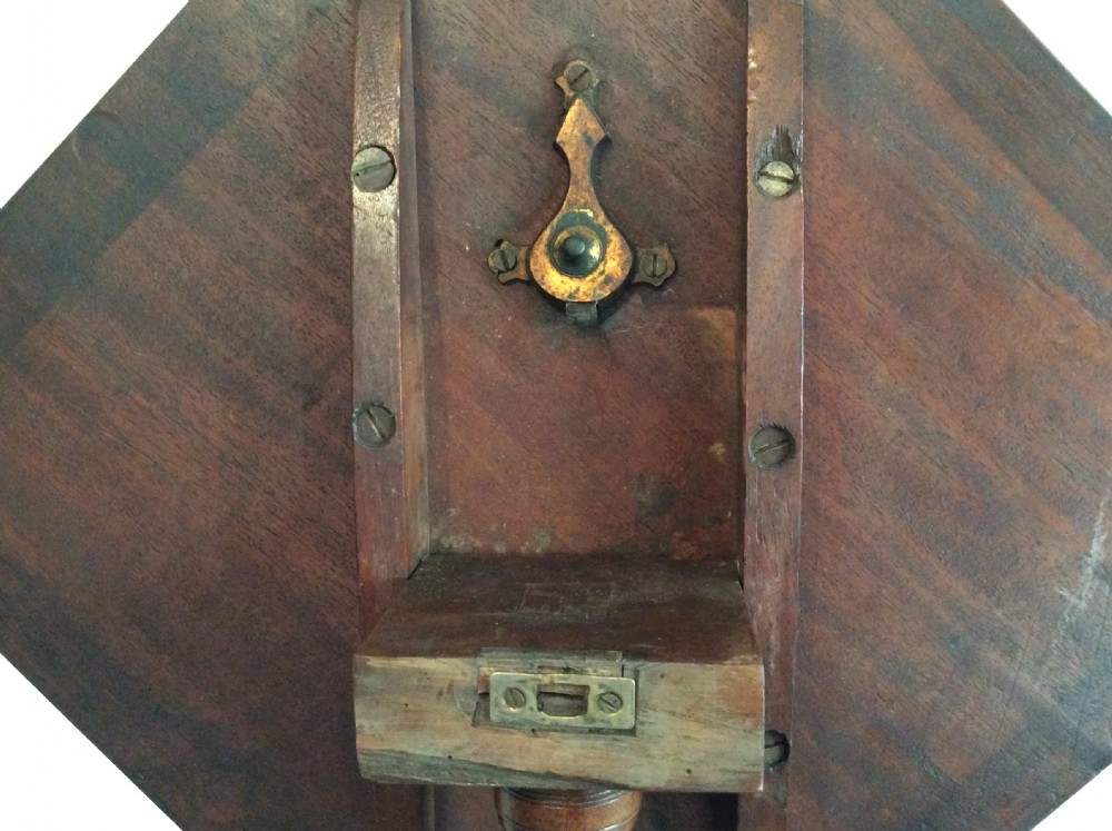 A late Georgian tilt top tripod wine table View VIII