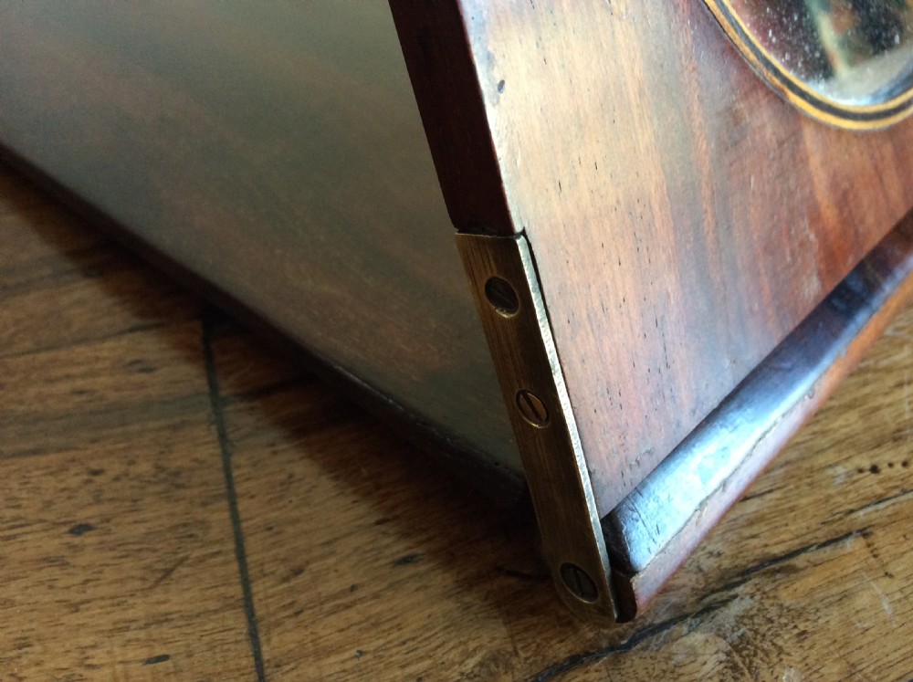 A 19thC folding campaign shaving mirror View III