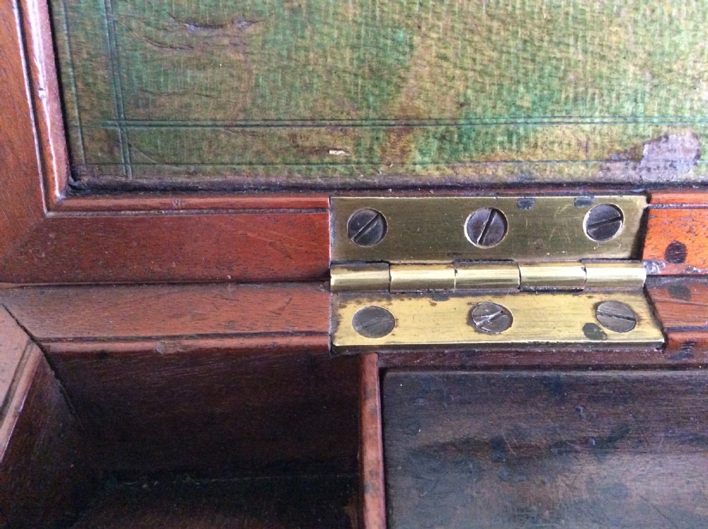 A 19thC Military campaign writing slope View XIV