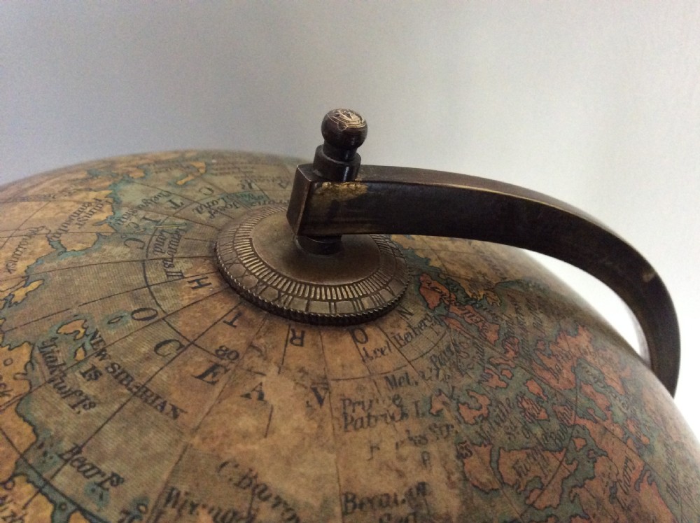 A good 10'' Geographia terrestrial globe View III