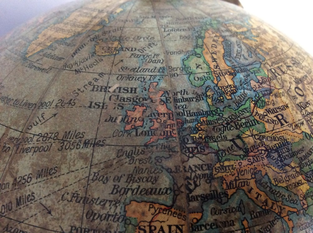 A good 10'' Geographia terrestrial globe View VII