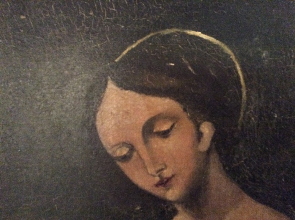 An early 20thC decorative oil on canvas View II