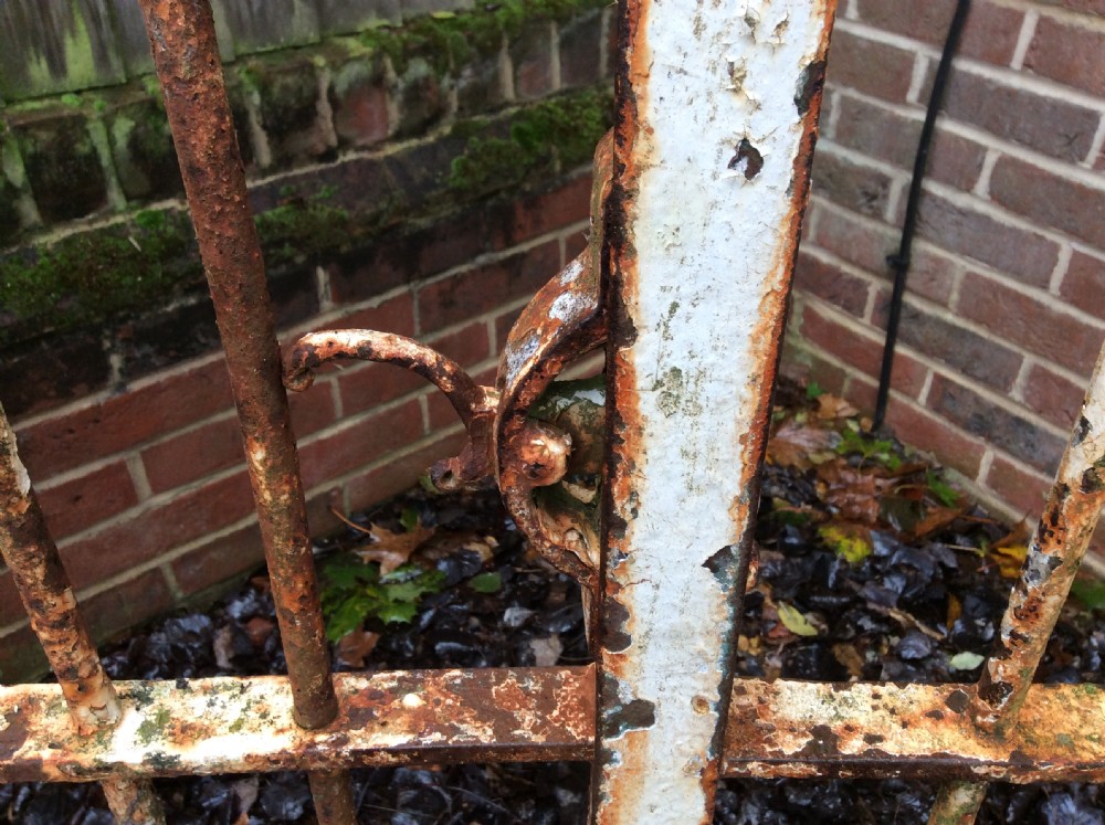 A pair of 19thC iron gates View V