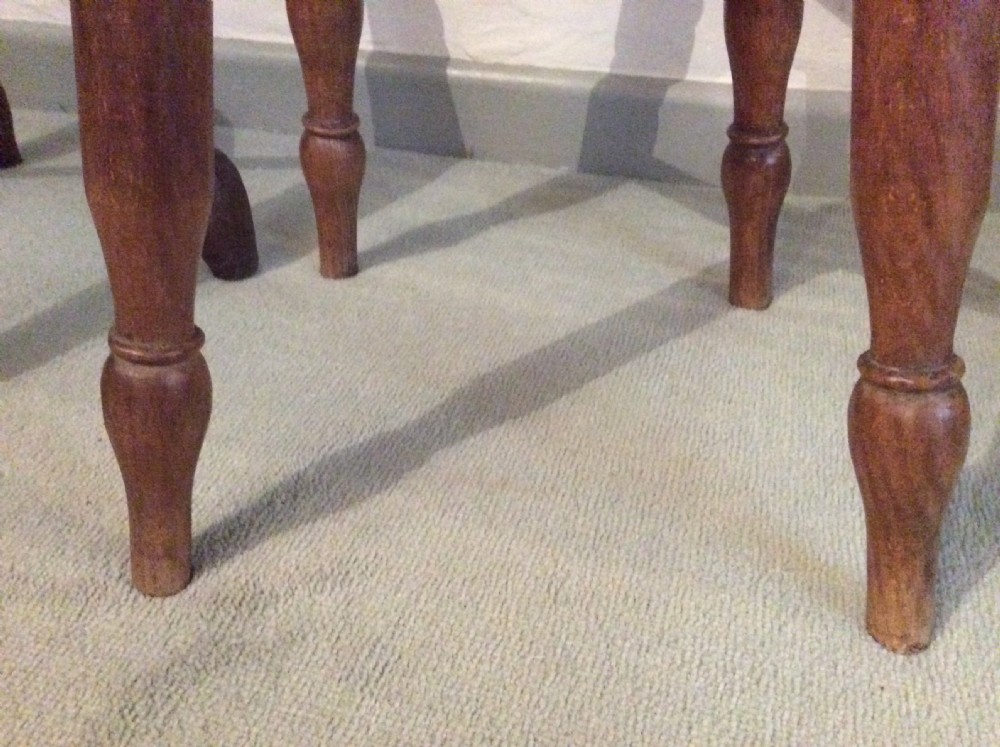 Two similar elm stools View VI