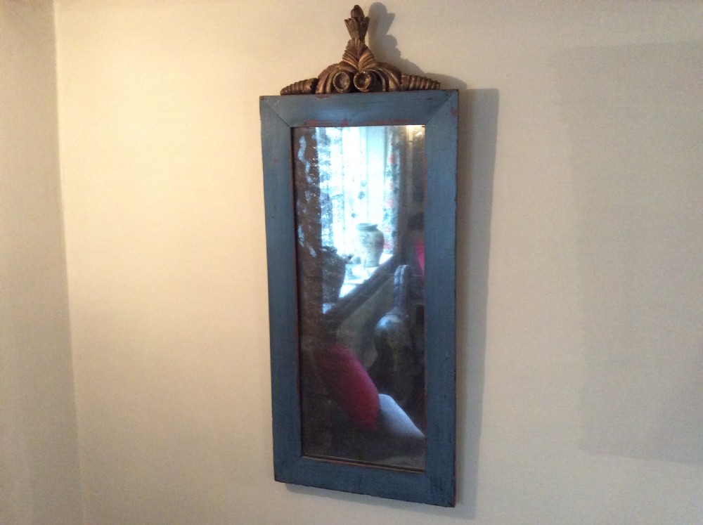 A decorative pier mirror