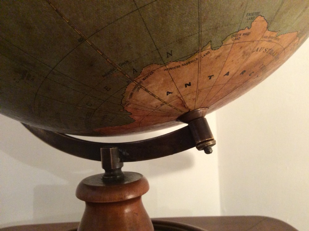 A 12inch terrestrial globe View VI