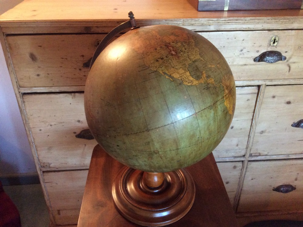 A 12inch terrestrial globe View IX
