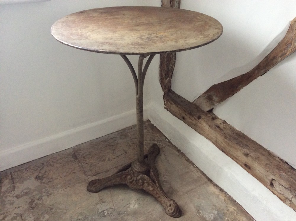 A French iron gueridon side table  View III