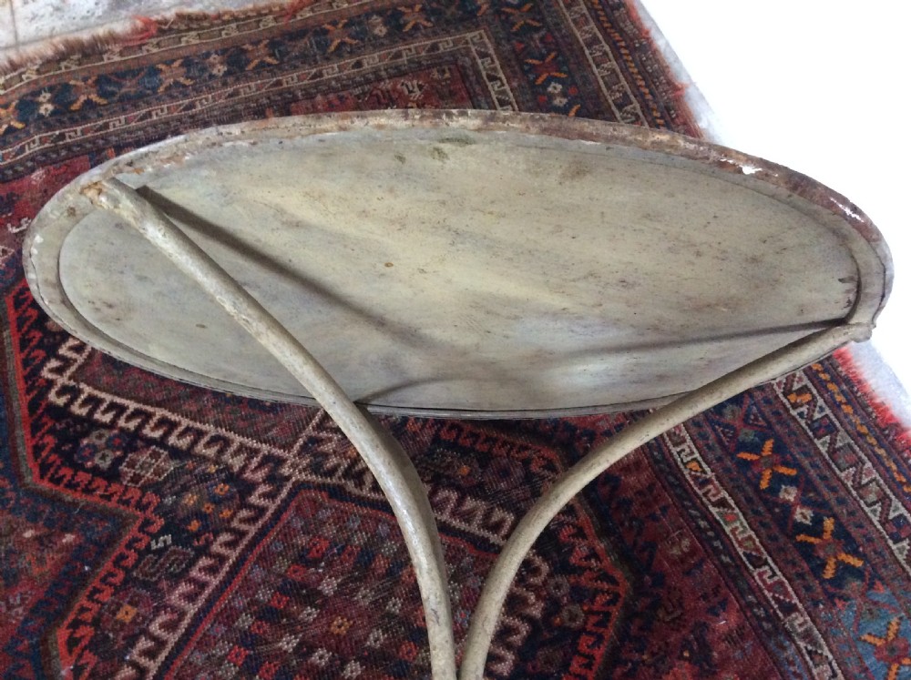 A French iron gueridon side table  View VI