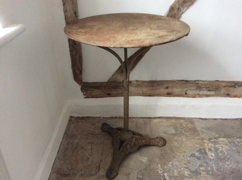 A French iron gueridon side table  View XI