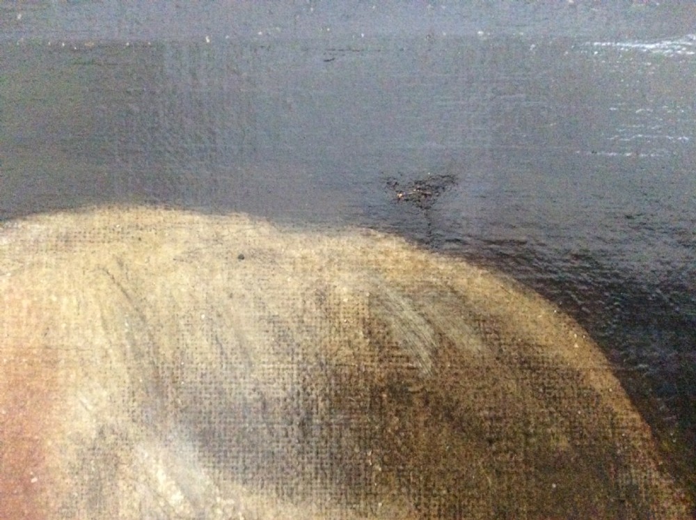 An oil on canvas portrait of a distinguished gentleman View V