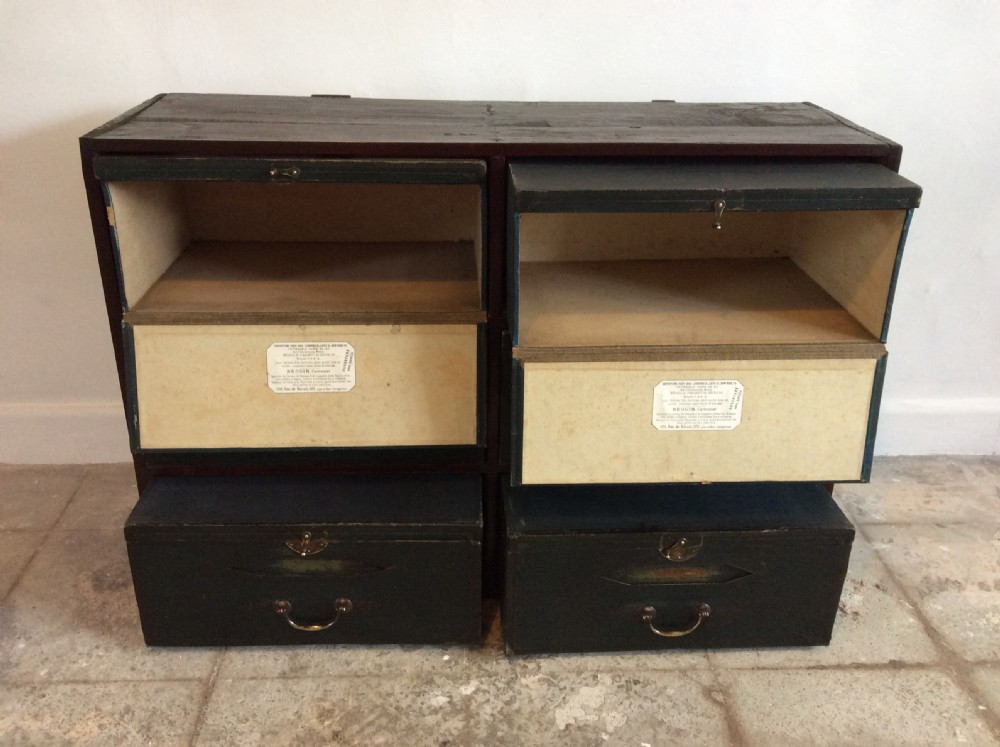 A six section cartonnier bank of drawers View IV