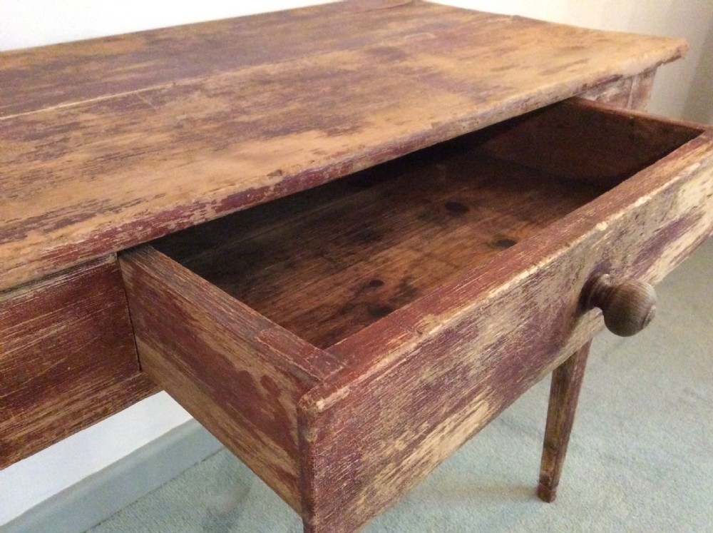 A small French painted table View III