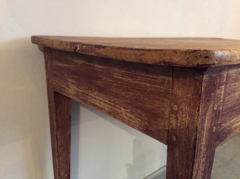 A small French painted table View VIII