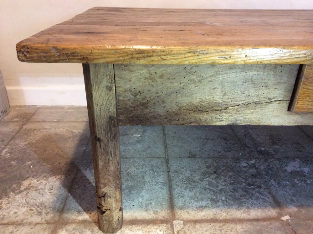 A large French farmhouse coffee table View III