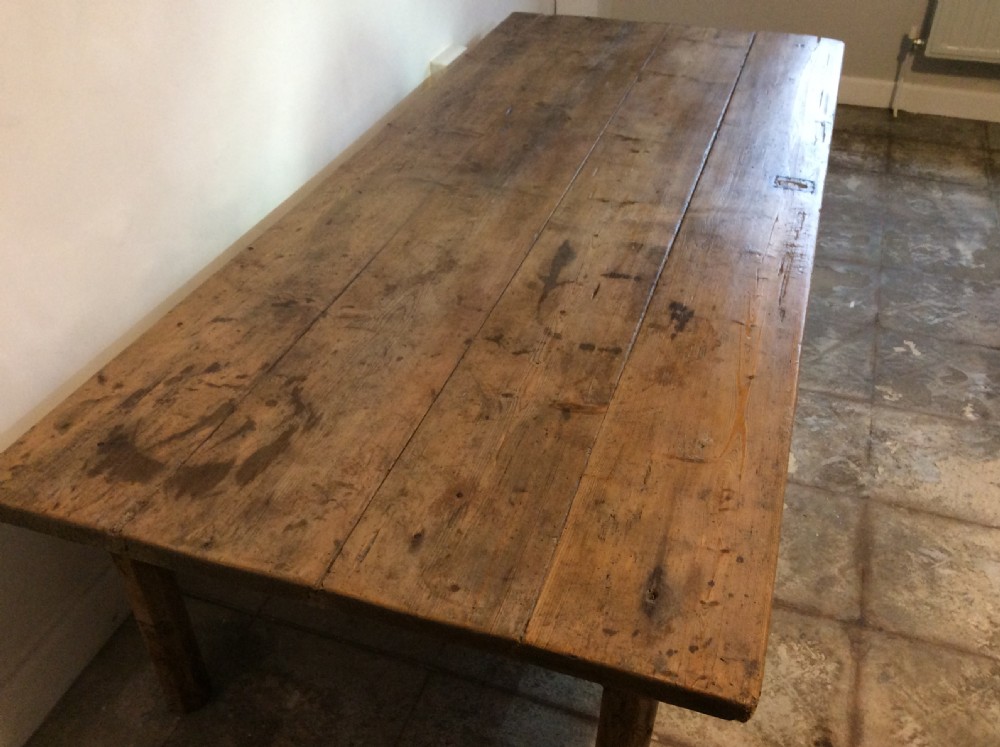 A large French farmhouse coffee table View VI