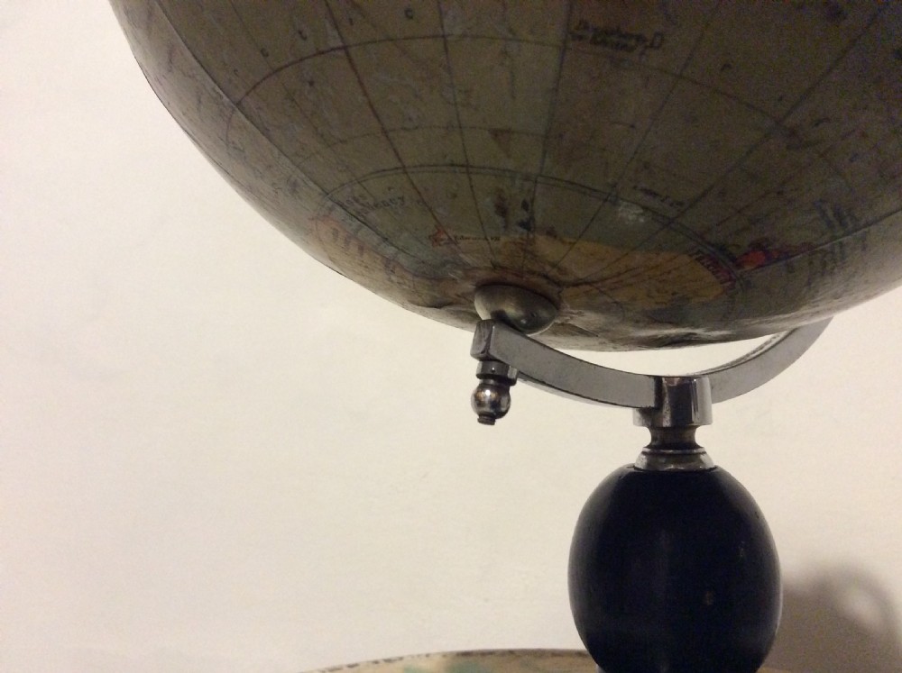 A Philips 8 inch British empire globe View VIII