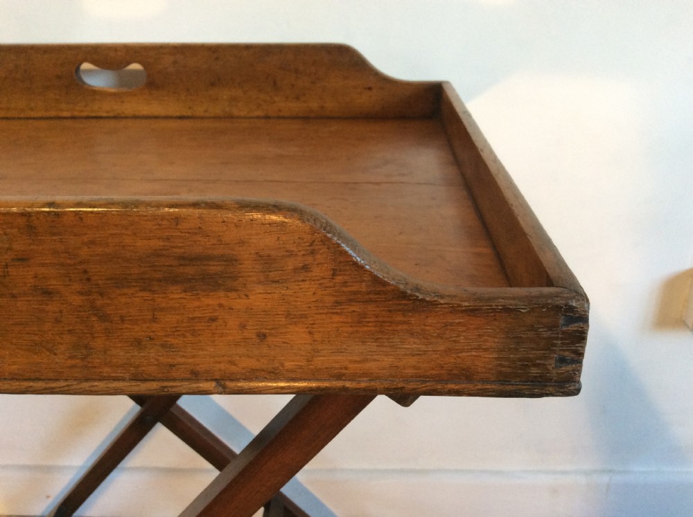 A 19thC Butlers tray on stand View IV