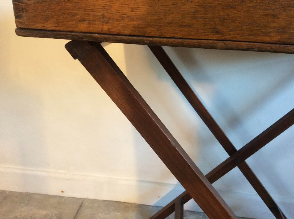 A 19thC Butlers tray on stand View VII