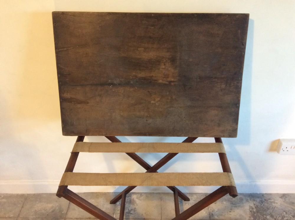 A 19thC Butlers tray on stand View XI