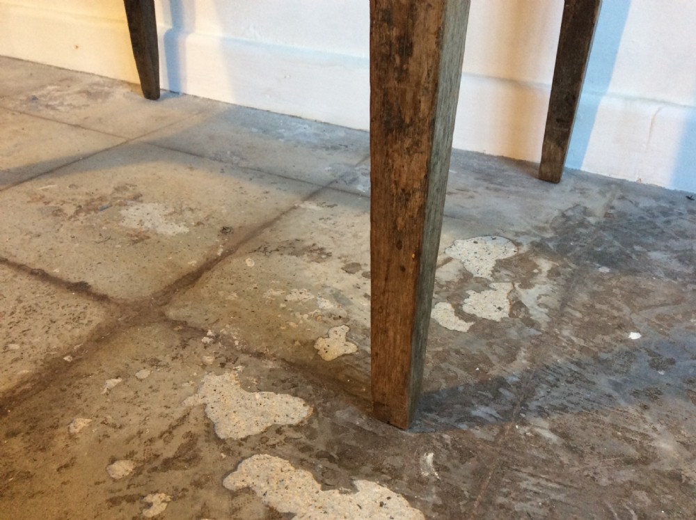 A rustic French lamp table View VIII