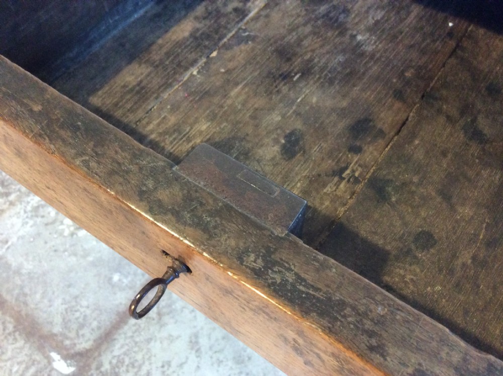 A rustic French lamp table View IX