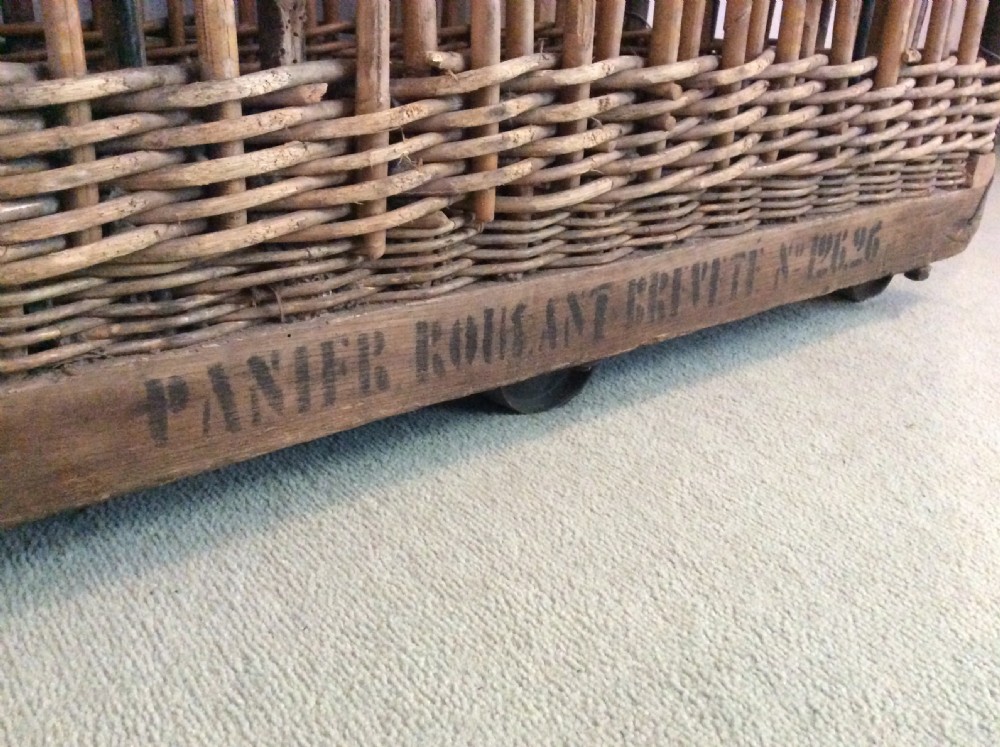 A French hotel laundry basket View VII
