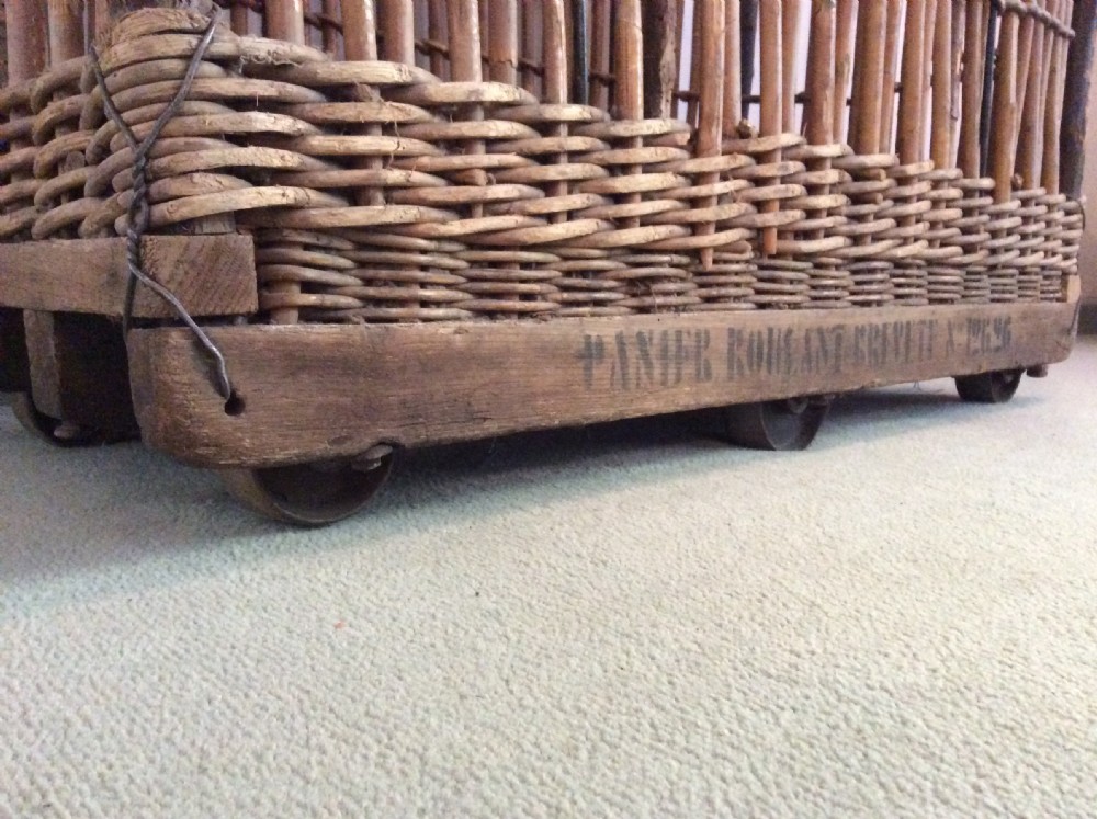A French hotel laundry basket View VIII