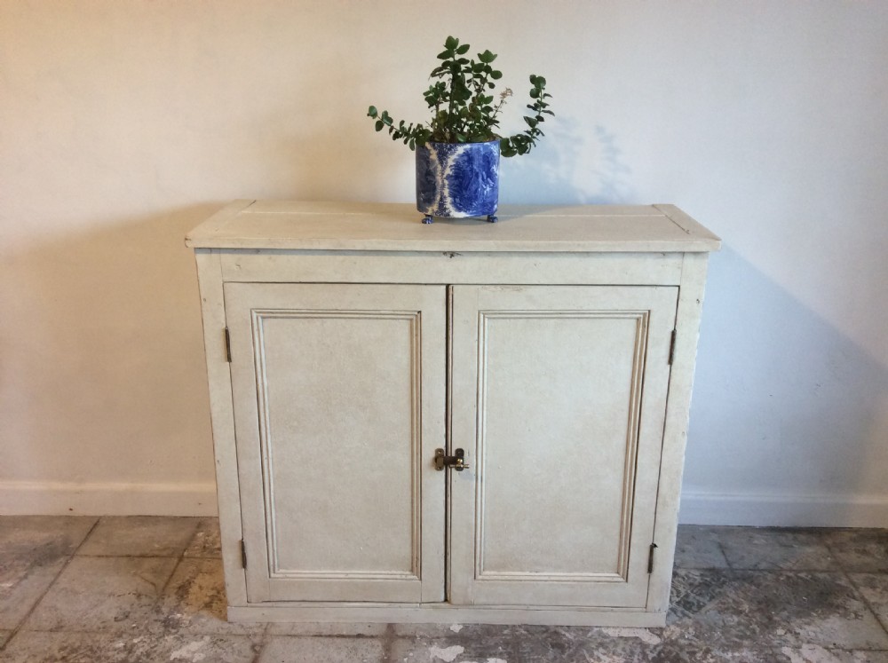A Victorian painted cupboard View II