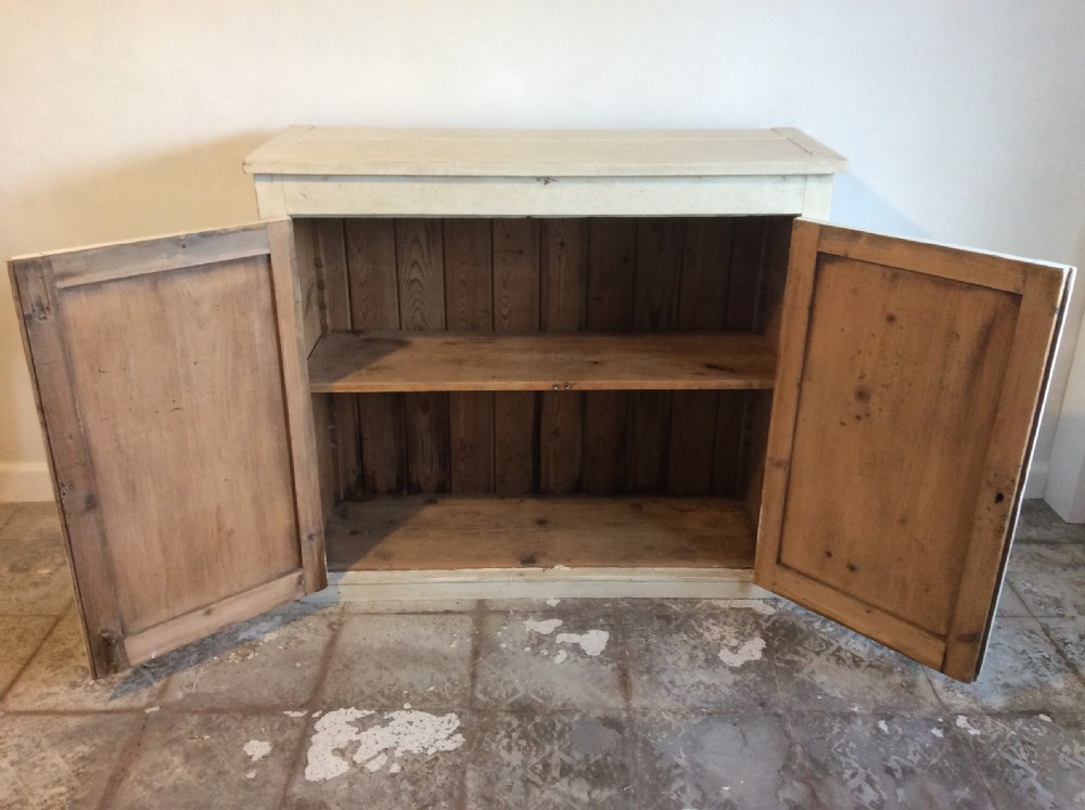 A Victorian painted cupboard View III