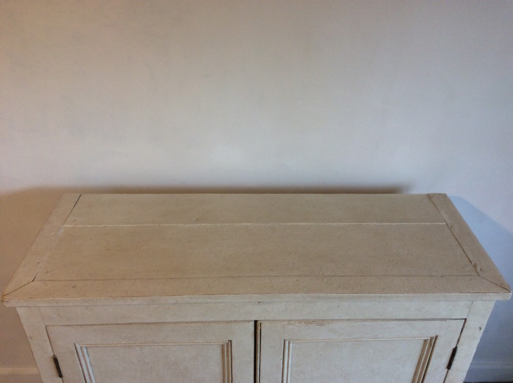 A Victorian painted cupboard View VII