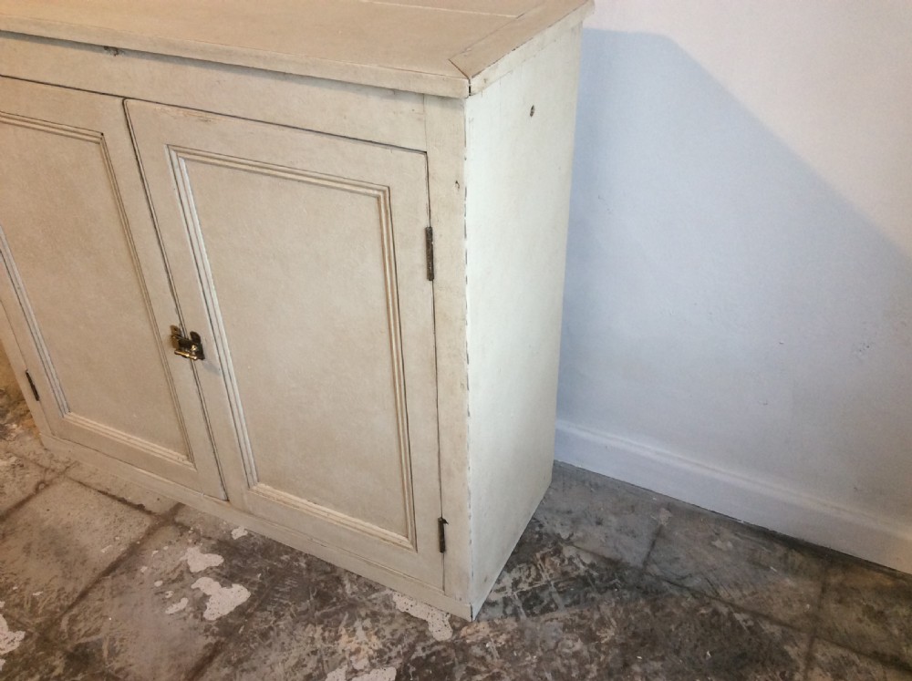 A Victorian painted cupboard View IX