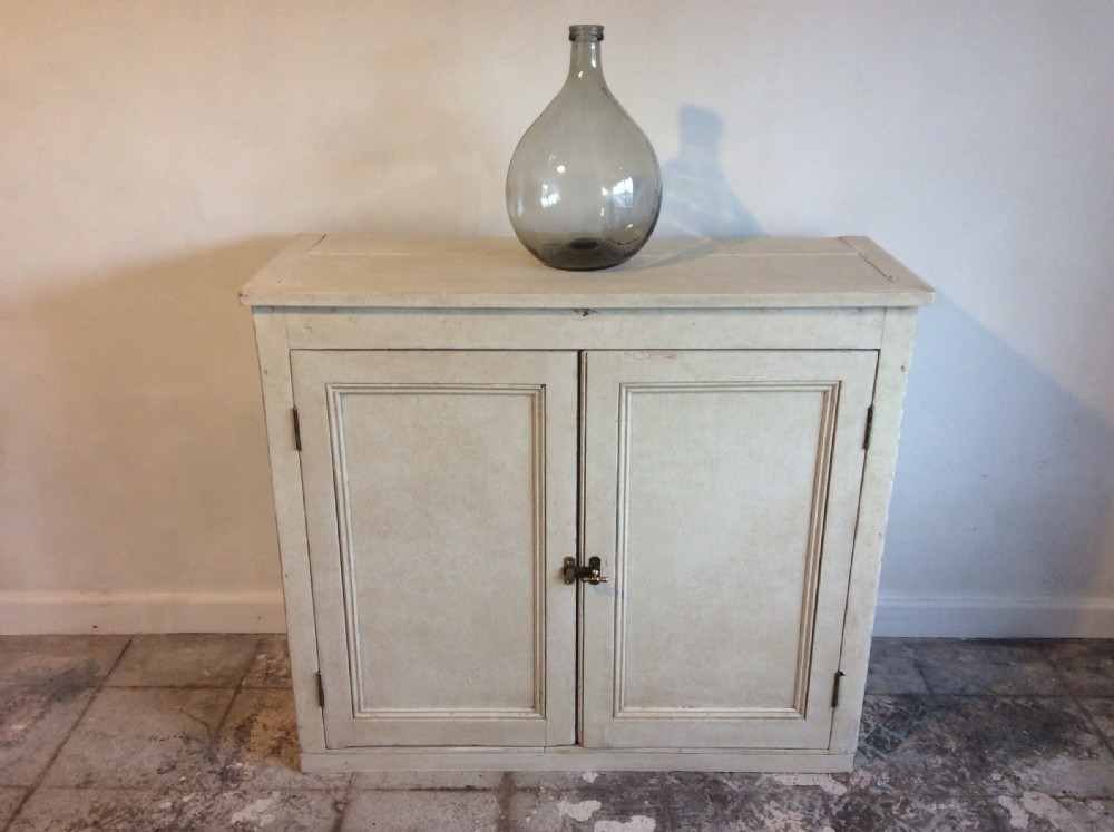 A Victorian painted cupboard View XIV