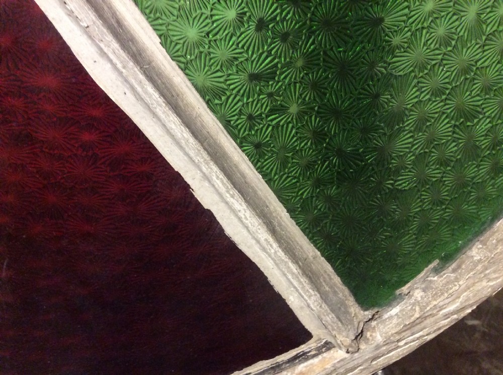 An architectural salvage circular segmented window View IX