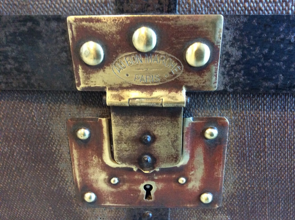 A large French  travelling trunk View II