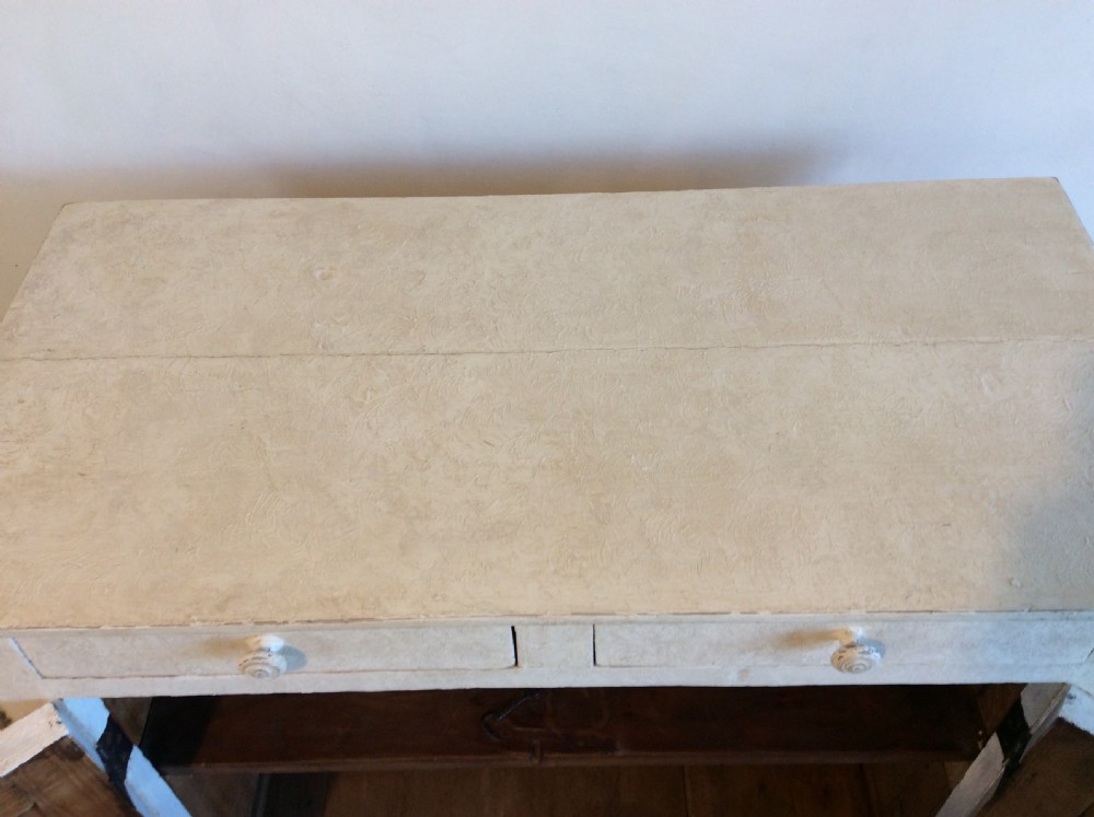 A French painted buffet cupboard View III