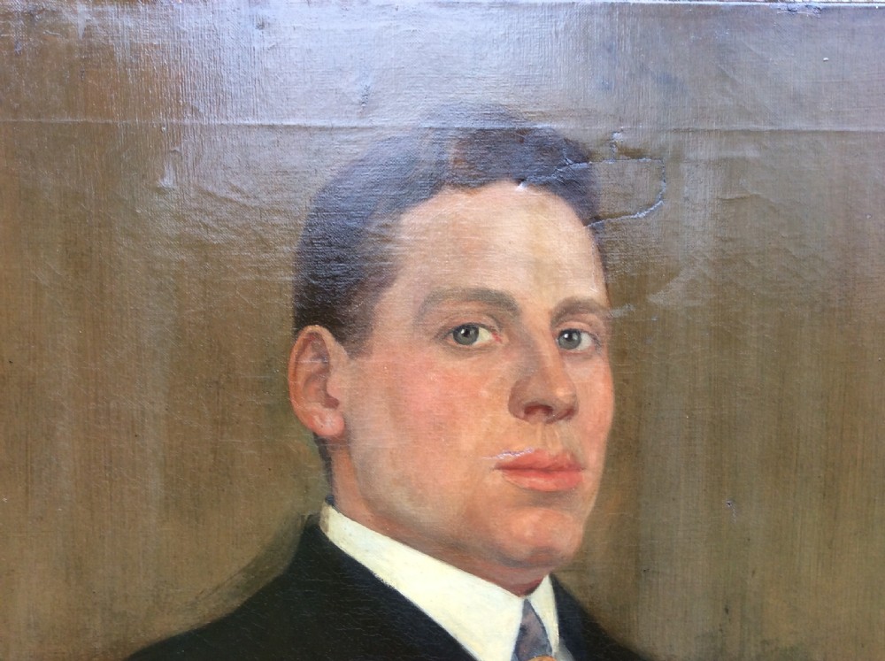 A decorative Edwardian portrait View II
