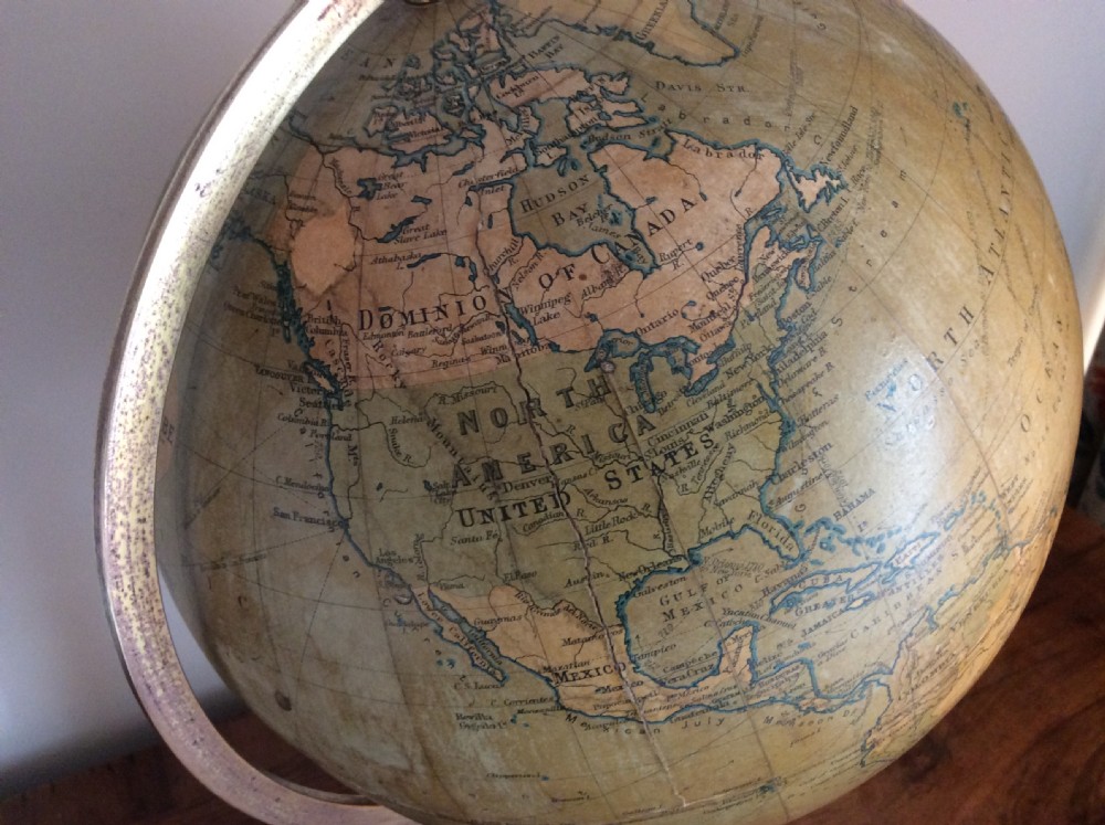 A Philips 9'' terrestrial globe View VIII