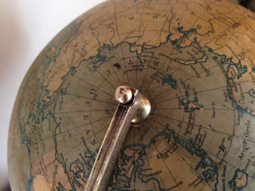 A Philips 9'' terrestrial globe View IX