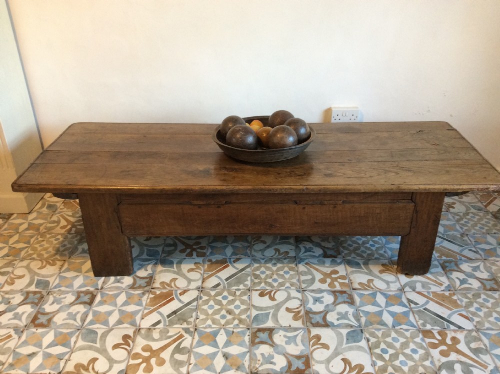 A large French farmhouse coffee table View II