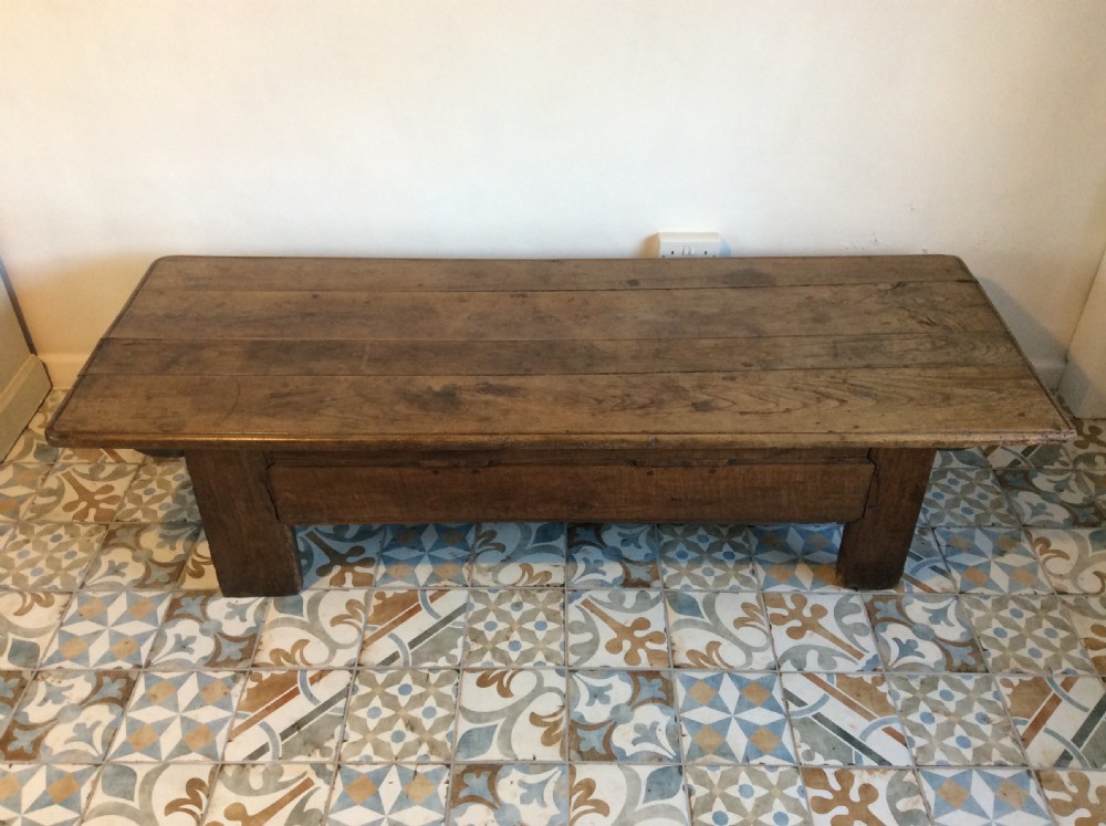 A large French farmhouse coffee table View III