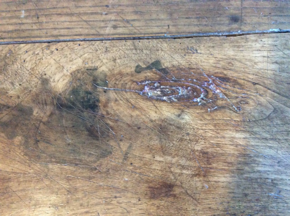 A large French farmhouse coffee table View VII