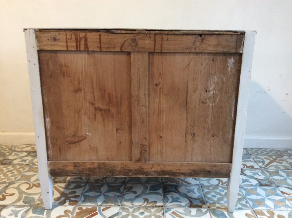 A continental painted pine chest of drawers View VIII