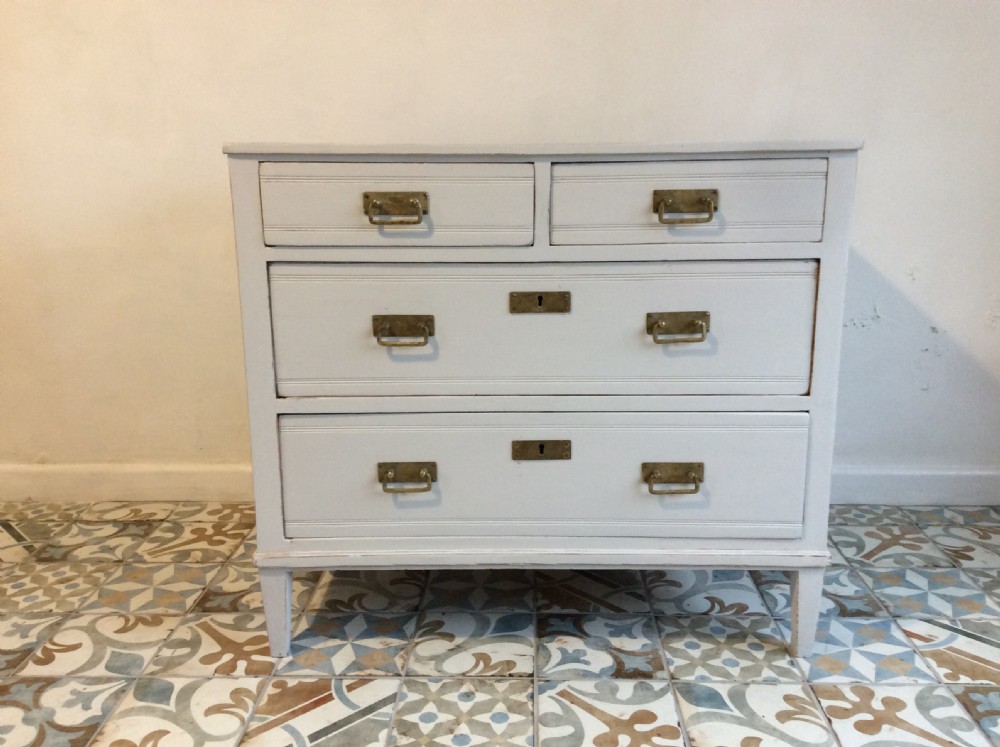 A continental painted pine chest of drawers View IX