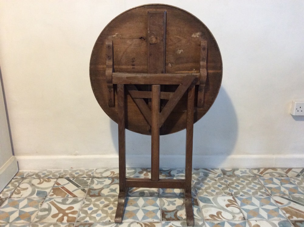 A French wine tasting side table View VI