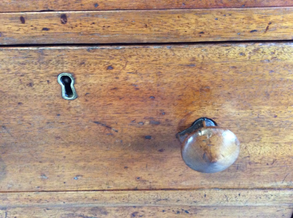 A 19thC four drawer pedestal chest View V