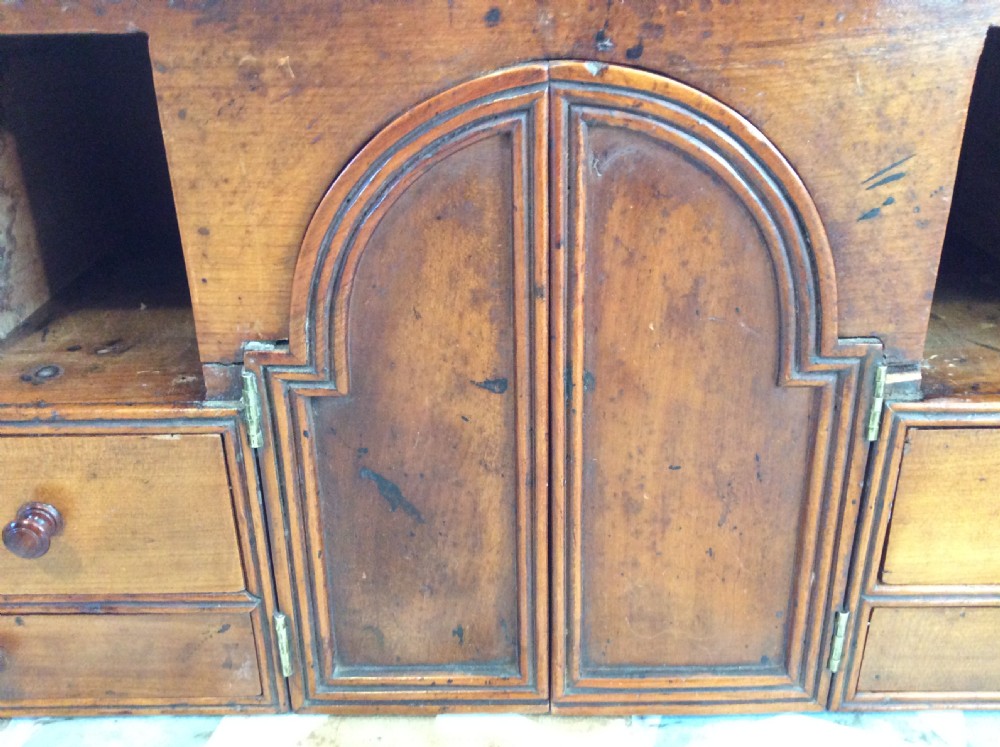 An 18thc nest of pigeon holes and drawers View III
